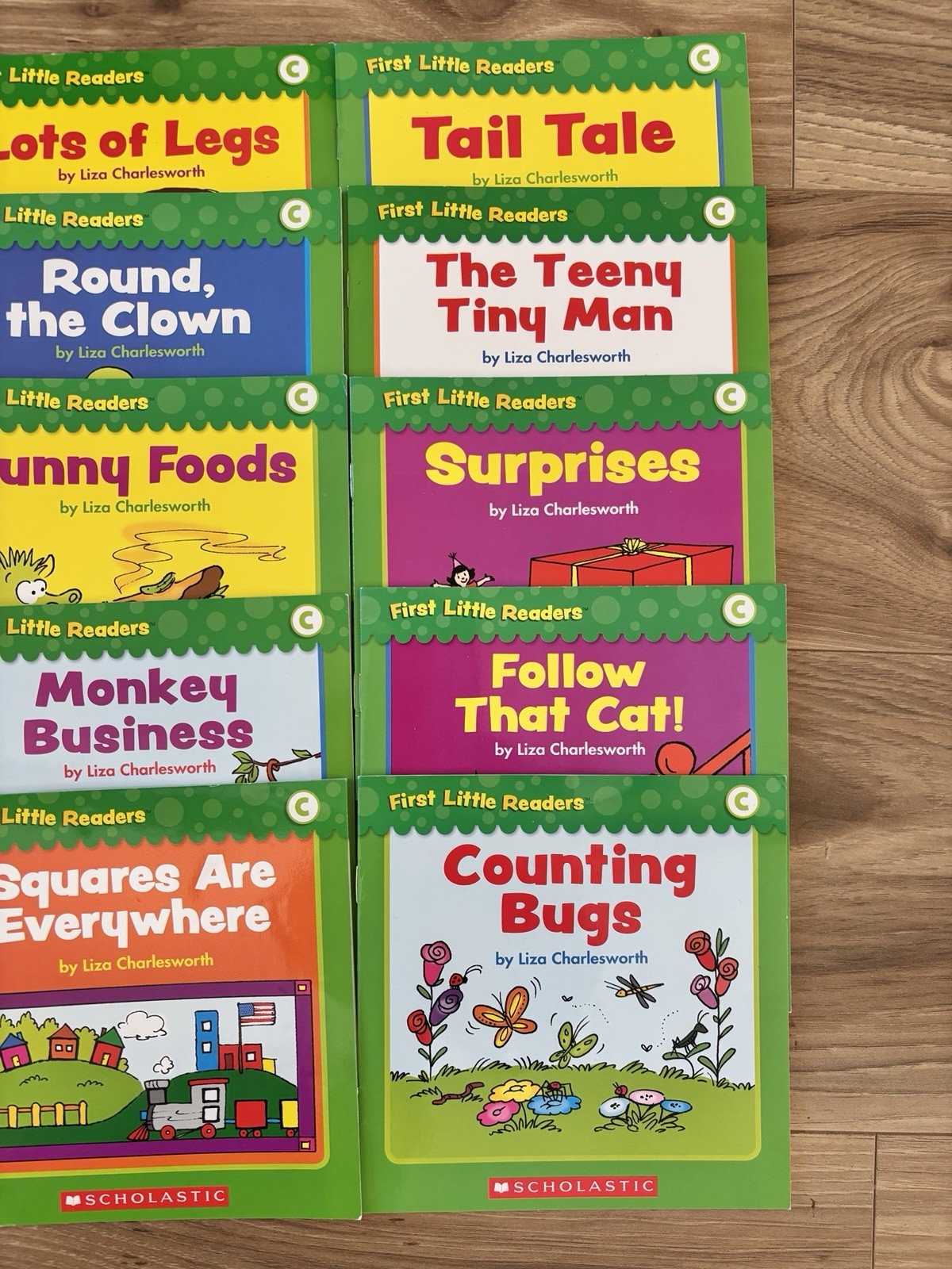 Scholastic First Little Readers Children&rsquo;s Books Level C Kids Reading Lot of 25