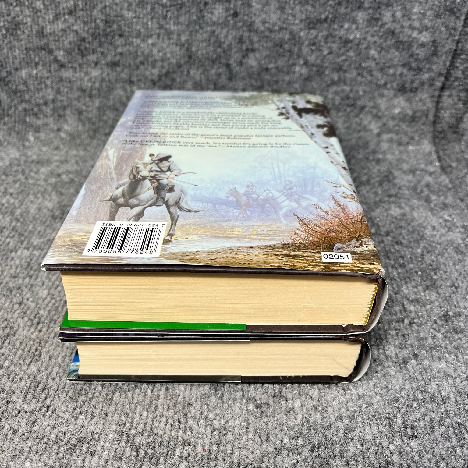 Green Rider & First Rider&rsquo;s Call Kristen Britain Fantasy DAW Books Lot