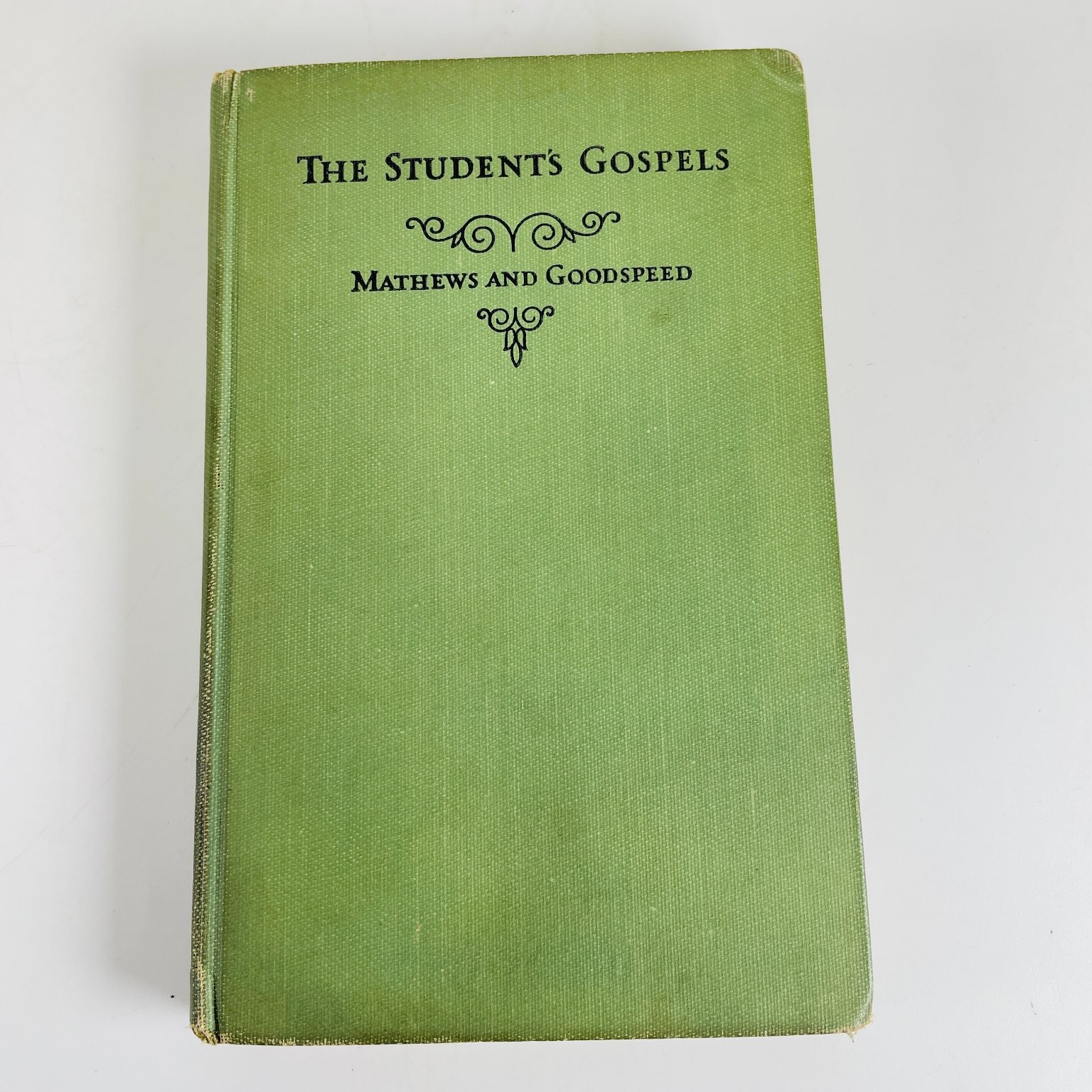 Student&rsquo;s Gospels Mathews Goodspeed 1927 1st Ed Bible Study University Chicago