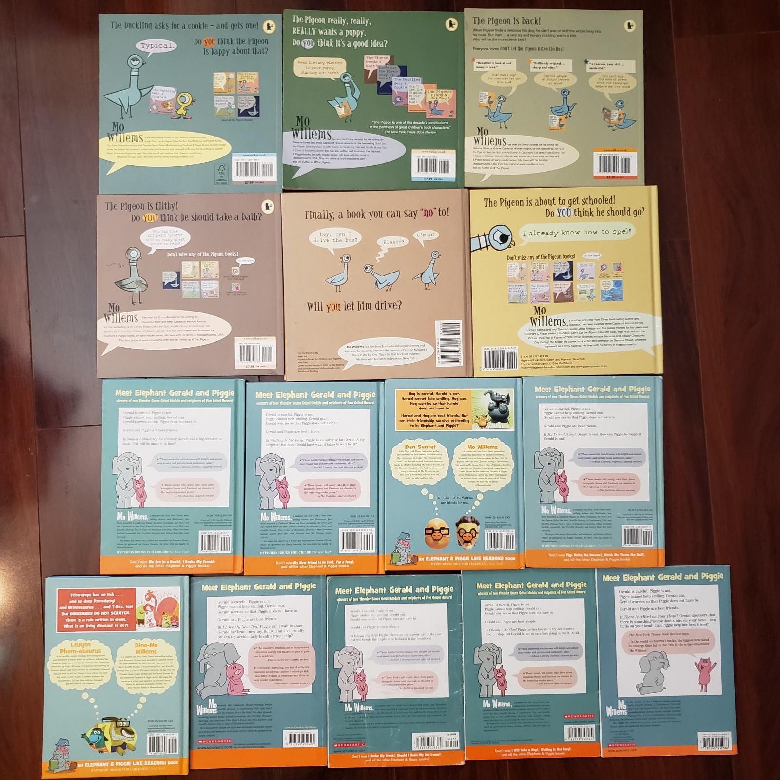 Mo Willems Books Elephant & Piggie Books Lot Of 15 Early Reading Homeschool