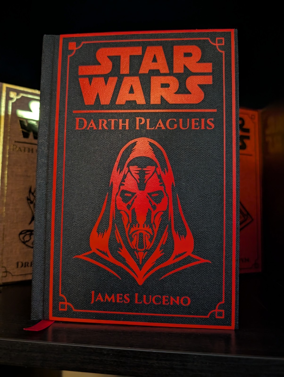 Star Wars Darth Plagueis Sith Custom Hand Rebound Hardcover Collector&rsquo;s Edition