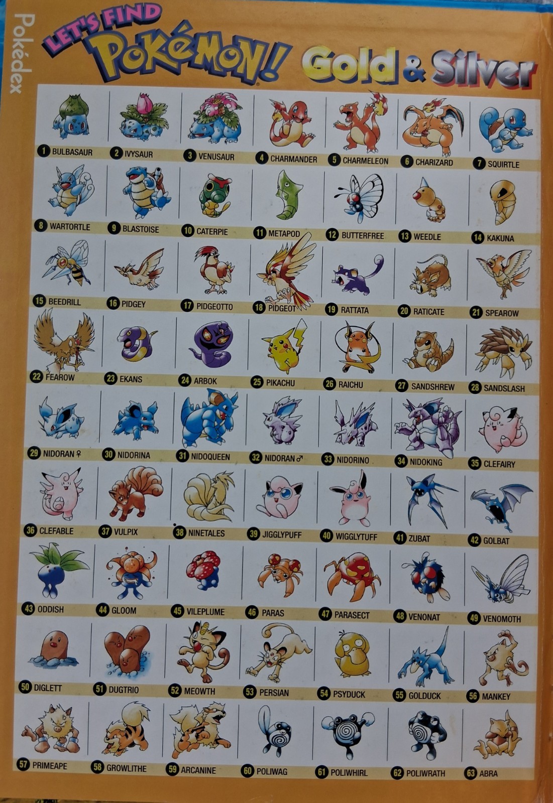 Pair of « Let&rsquo;s Find Pokemon! » Hardcover GOLD & SILVER / SPECIAL COMPLETE EDITION