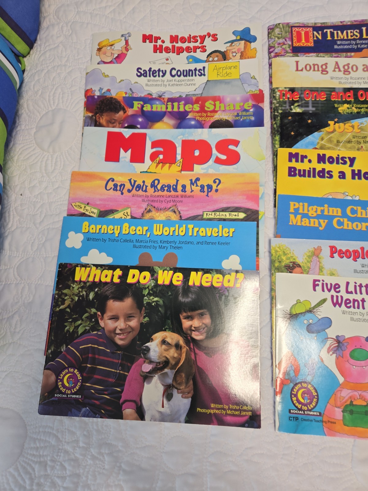 22Lot CTP Emergent Readers Creative Teaching Press Social Studies K-1st 1&2