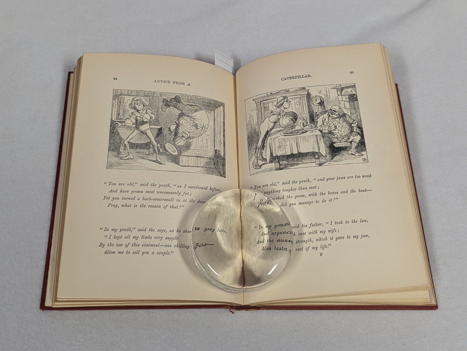 Lewis Carroll Alice&rsquo;s Adventures in Wonderland 1927 Facsimile 1st Edition 1866