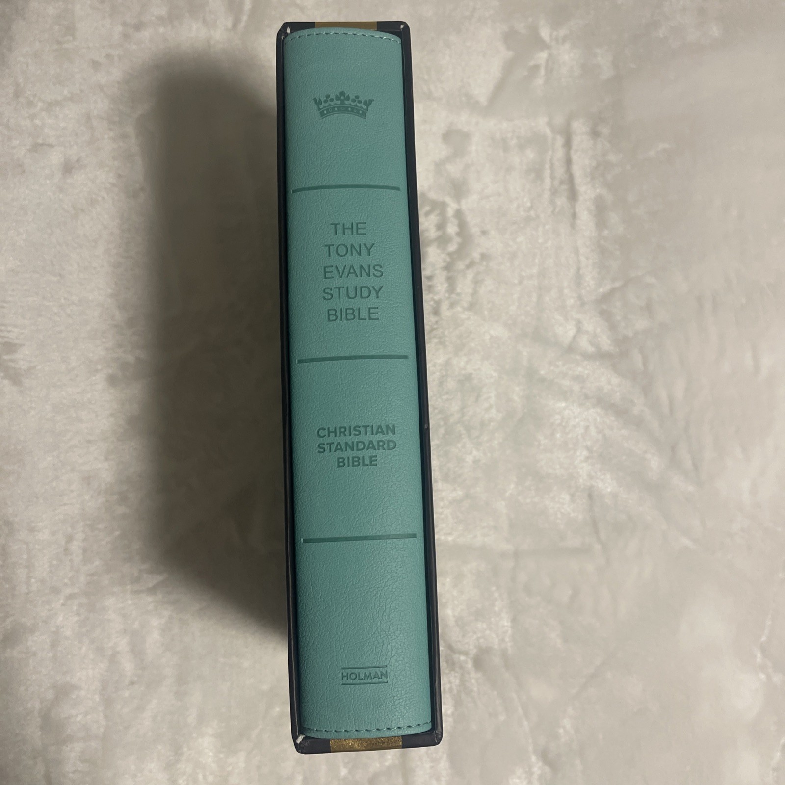 CSB Tony Evans Study Bible, Teal/Earth LeatherTouch : Advancing God&rsquo;s Kingdom