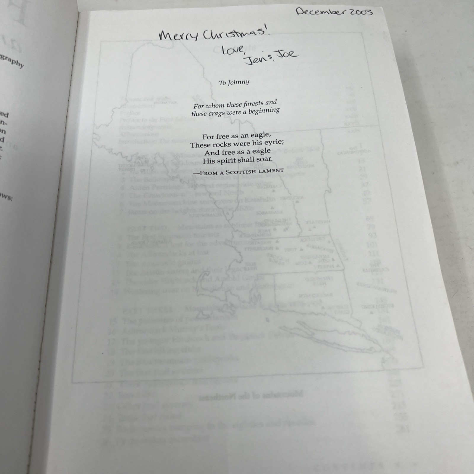 Signed FOREST AND CRAG, A HISTORY OF HIKING, TRAIL BLAZING Laura, Guy Waterman