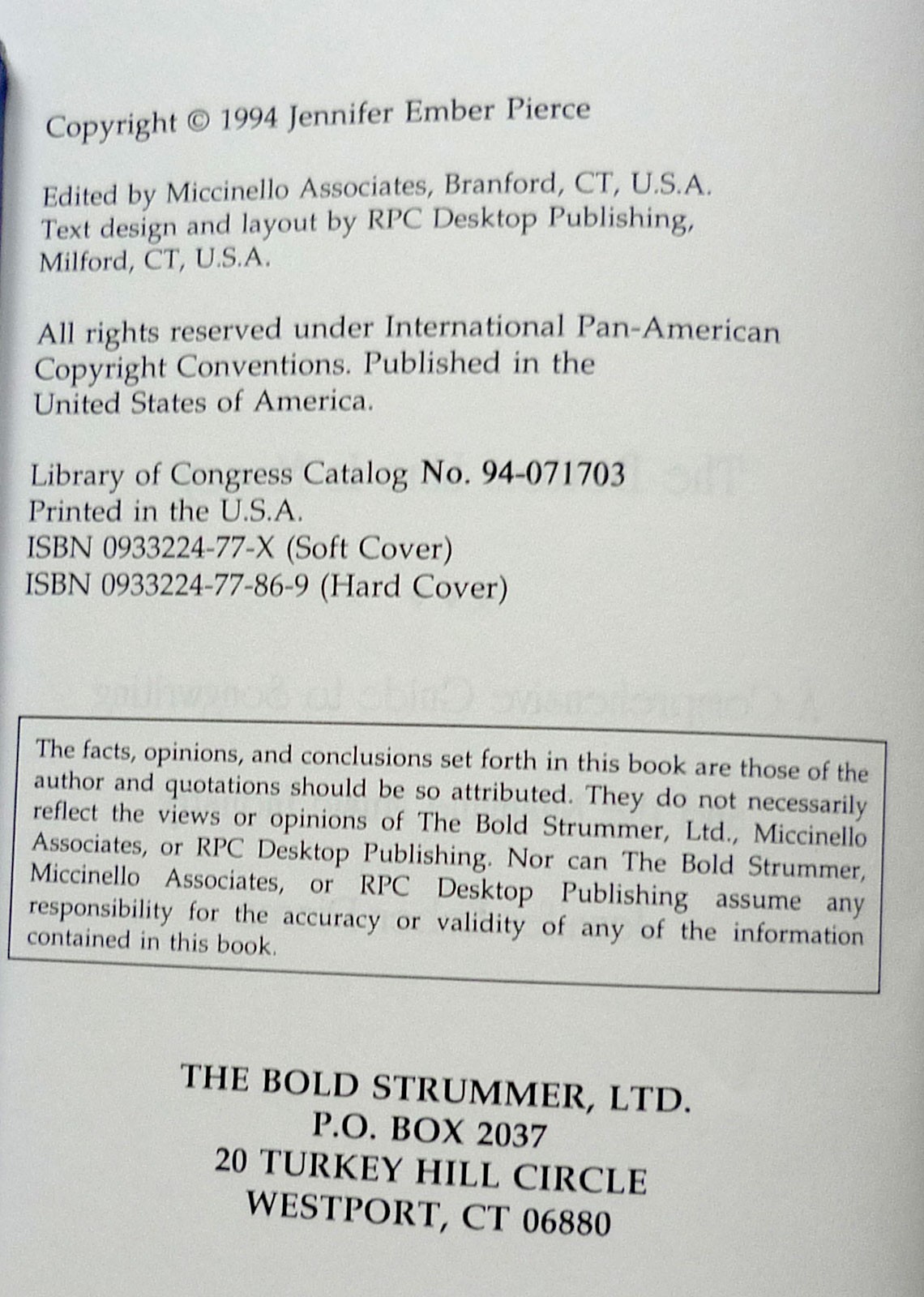 « The Bottom Line Is Money » Pierce&rsquo;s 342-Page Songwriting & Music Industry Guide