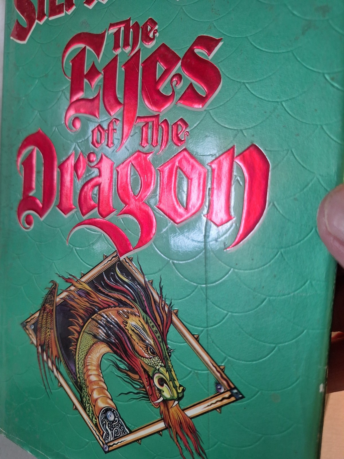 EYES OF THE DRAGON By STEPHEN KING 1ST EDITION GOOD/V GOOD BOOK JACKETSOME WEAR