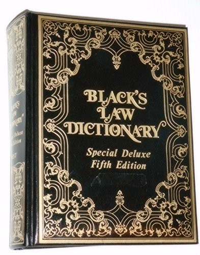 BLACK&rsquo;S LAW DICTIONARY By Henry Campbell Black – Hardcover *Excellent Condition*