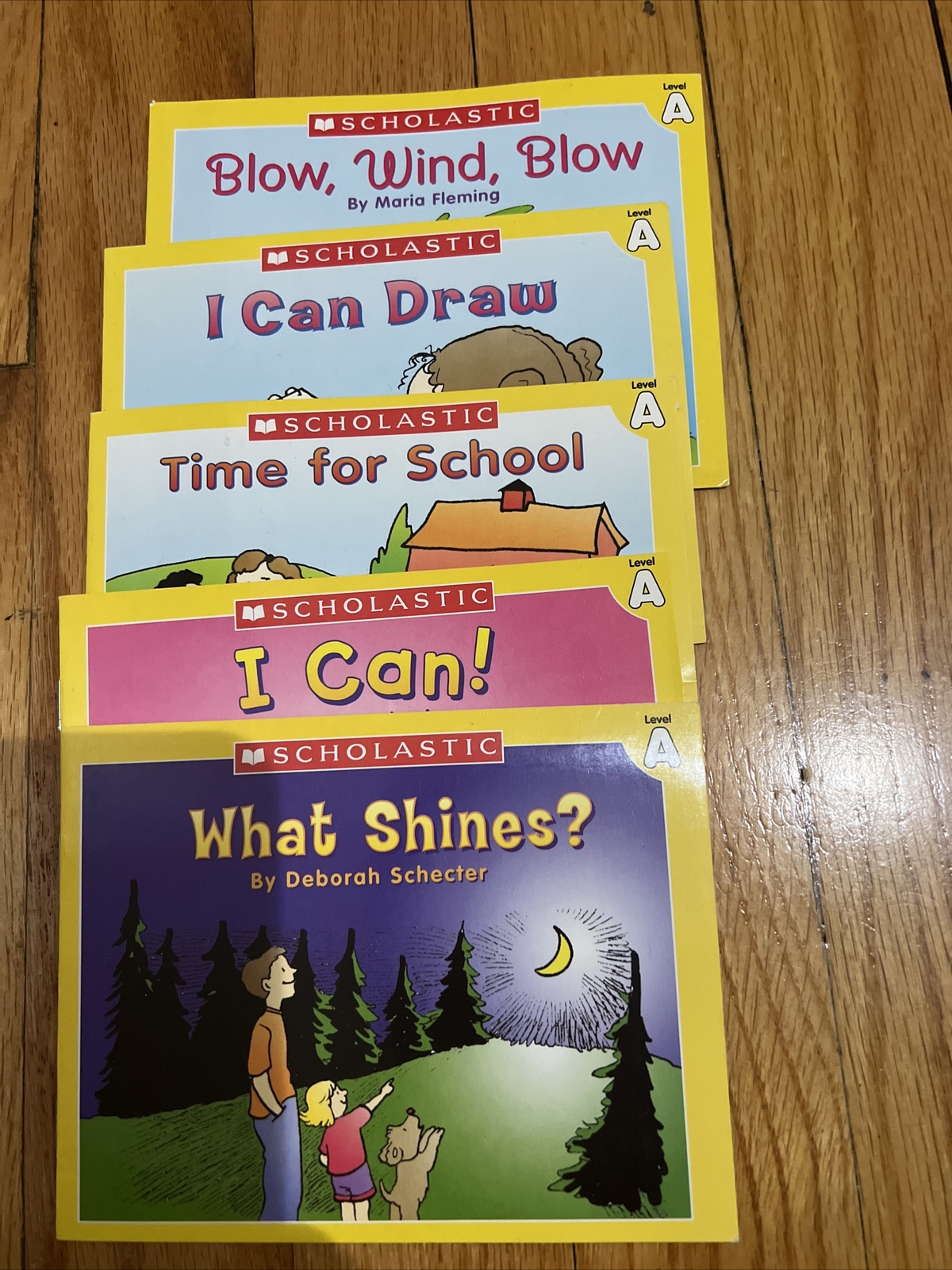 Scholastic Level A Little Leveled Readers Set Of 4 Mini Books