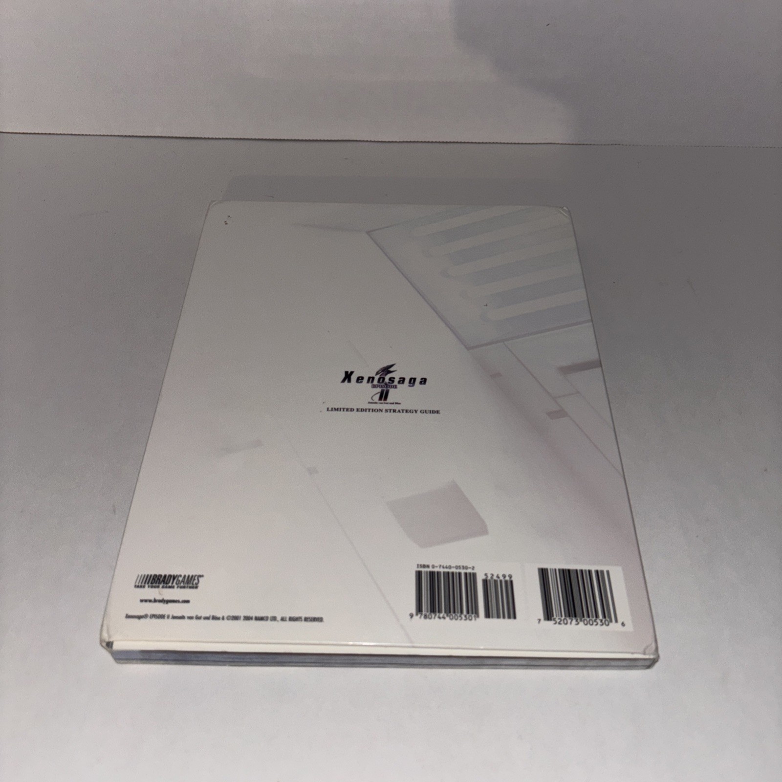 XENOSAGA Episode II Brady Games Limited Edition Strategy Guide w/ Poster & CD