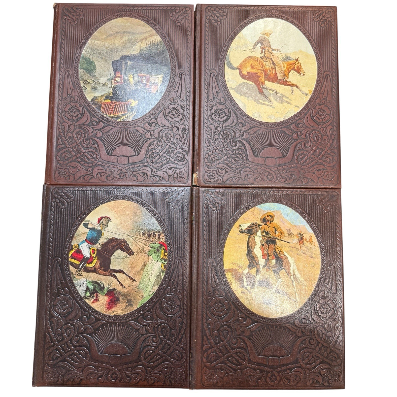 Time Life Series The Old West Leatherette Hardcovers Wild History Lot of 20 1970
