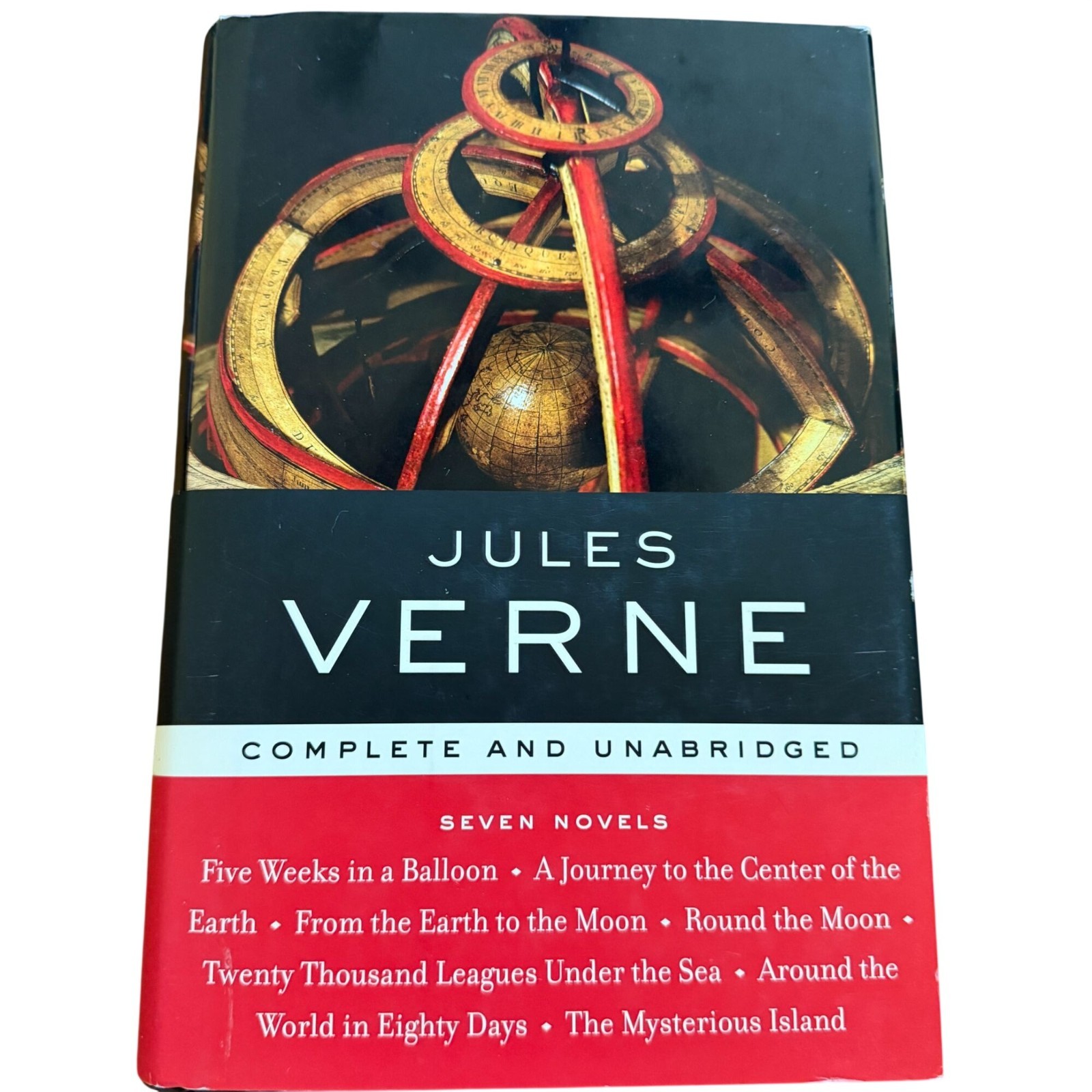 jules Verne Complete & Unabridged set of novels Barnes & Noble 7 novels
