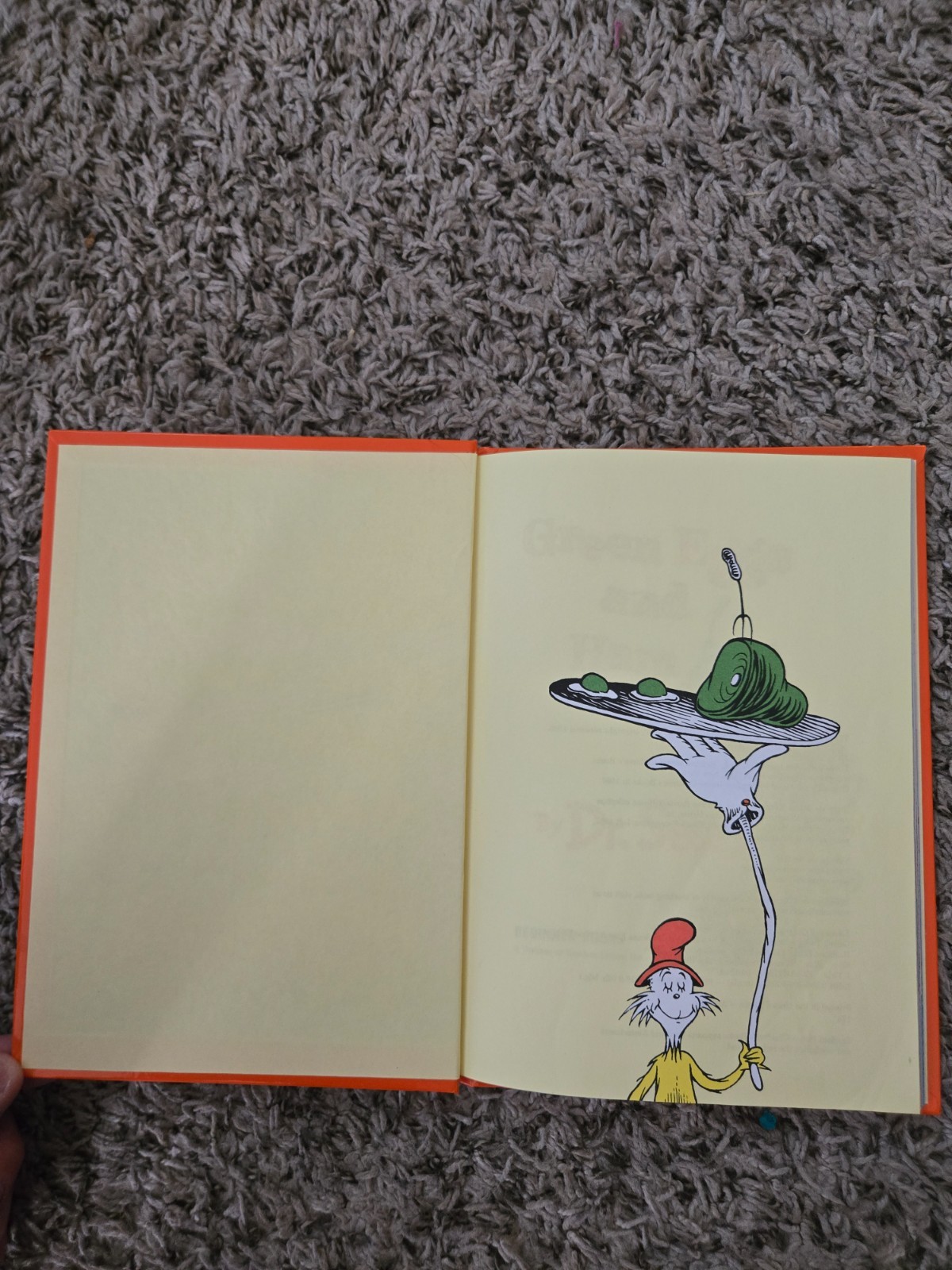 Dr. Seuss Green Eggs and Ham Hardcover Beginner Books Illustrated