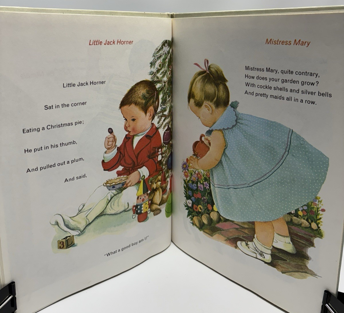 Baby&rsquo;s Mother Goose, Illustrated by Eloise Wilkin, 1978 Golden Book