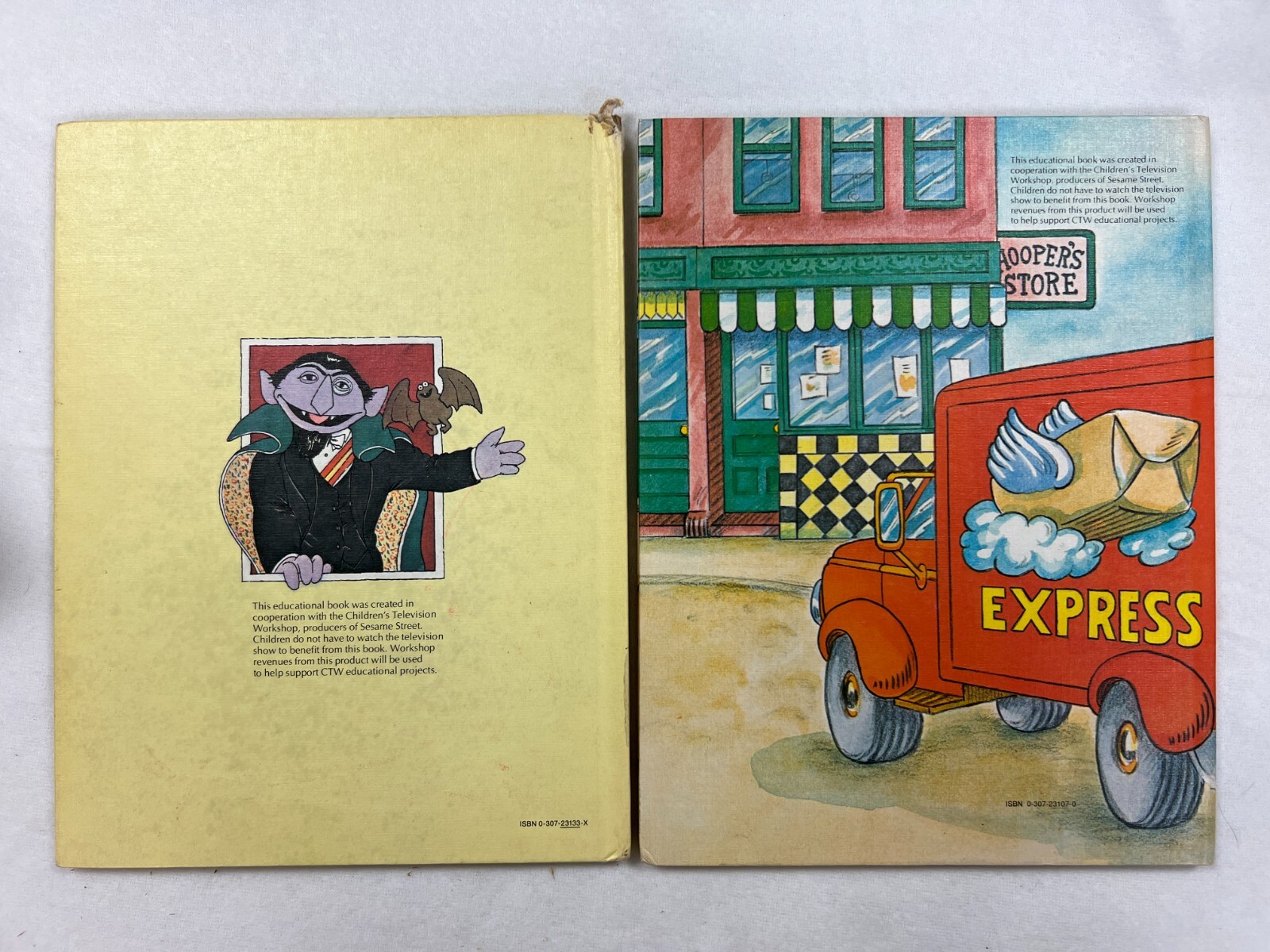 Sesame Street Book Club Books – dated 1980&rsquo;s HB – lot of 14