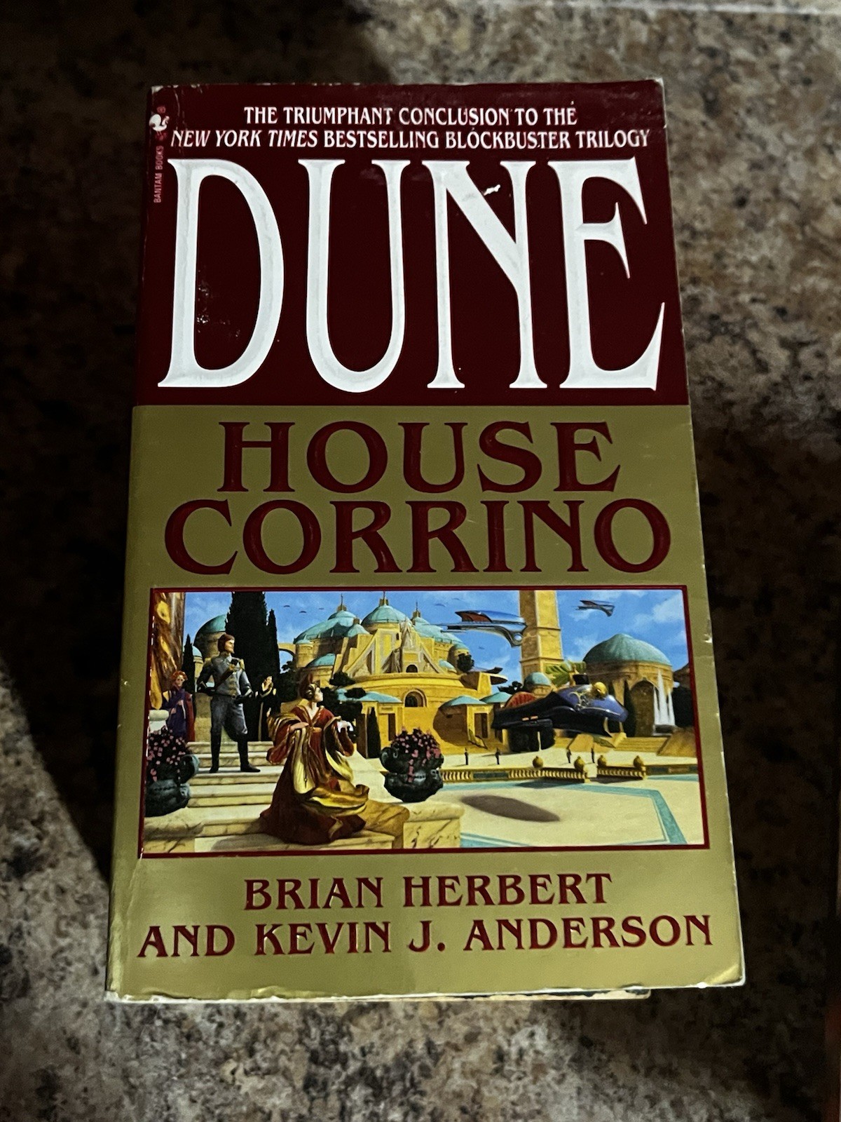 5 Book Lot Dune Series Messiah Frank Herbert Paperback Corrino Plague Lazarus