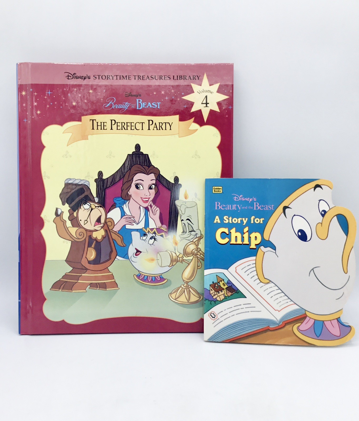 1990s Disney&rsquo;s Beauty and the Beast: HC-The Perfect Party, TPB-A Story for Chip