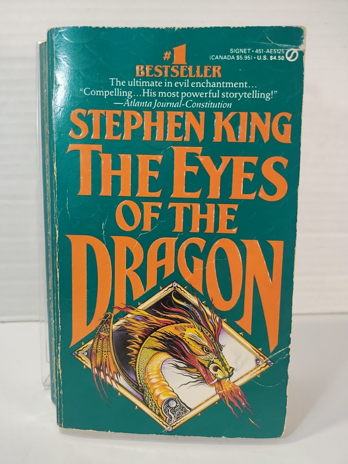 The Eyes of the Dragon by Stephen King Vintage 1988 First Signet Edition Fantasy