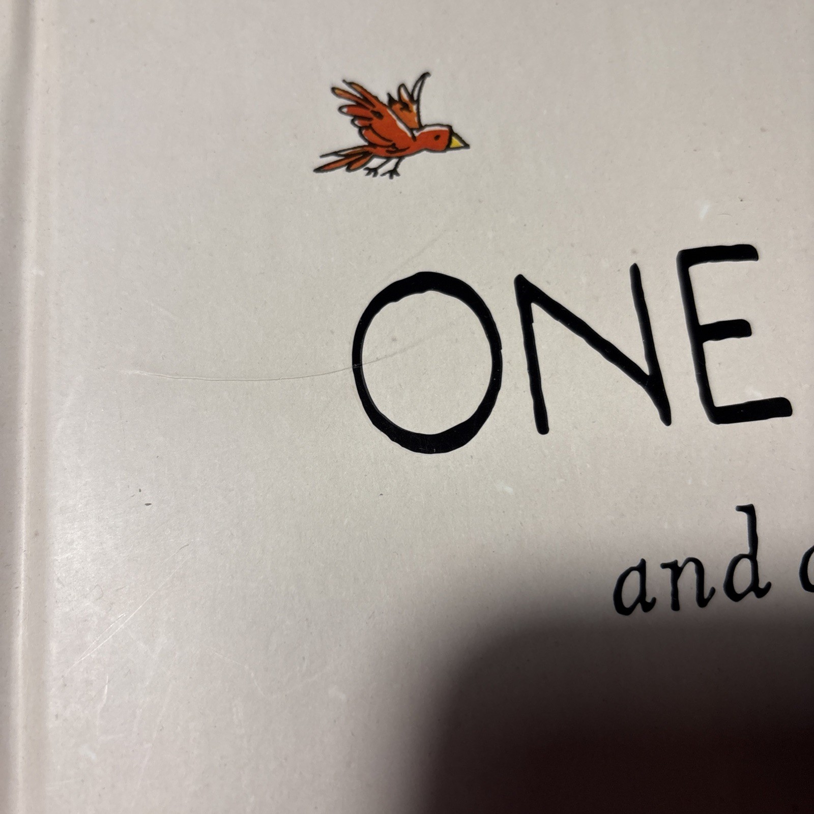 ONE WORD AND A BIRD BOOK BY STEPHEN MICHAEL KING HARDCOVER 24CM X 29CM 2025
