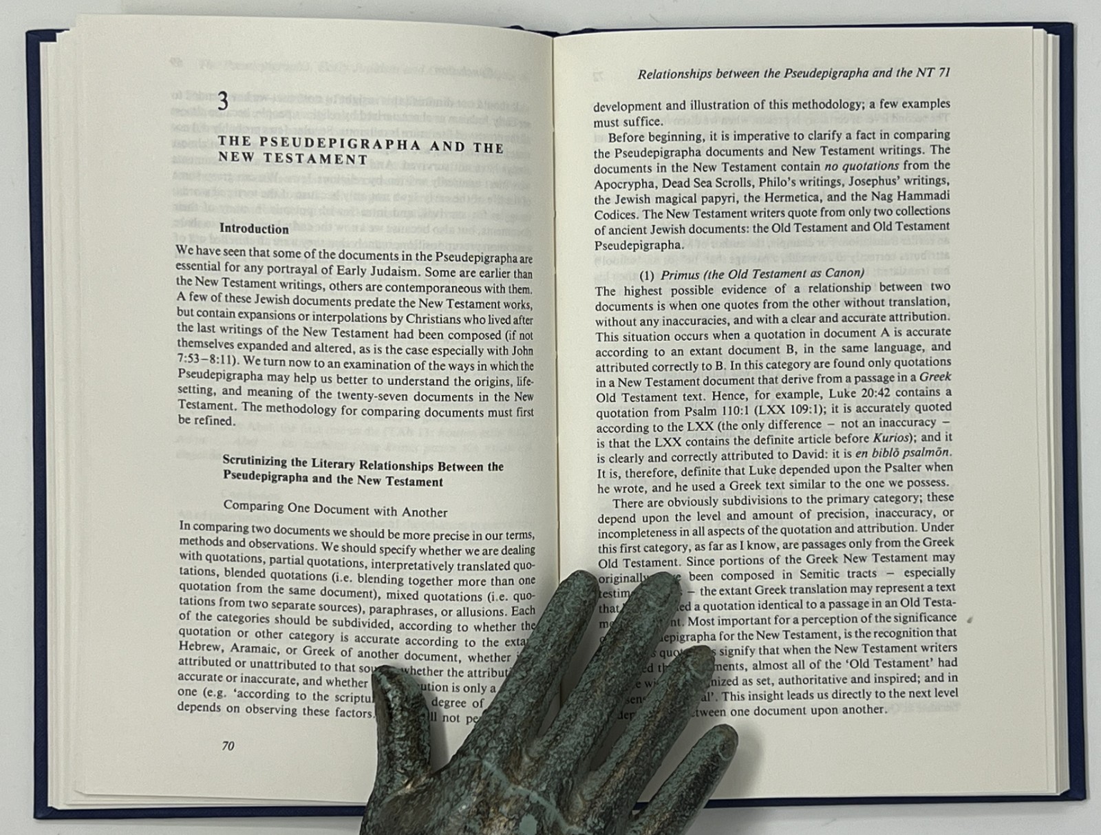 The Old Testament Pseudepigrapha & the New Testament, J. Charlesworth – 1985 HC
