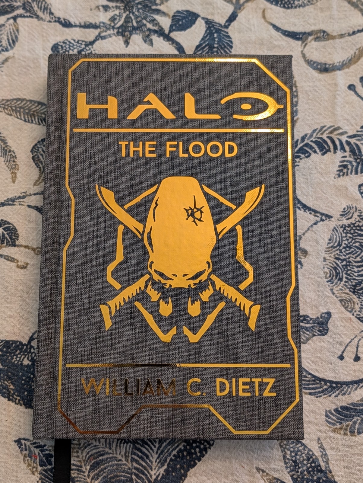 Halo The Flood William C. Dietz Custom Rebound Hardcover Collector&rsquo;s Book
