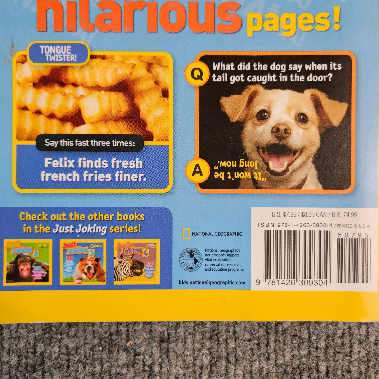 Just Joking National Geographic Kids 300 Hilarious Jokes Tongue Twisters