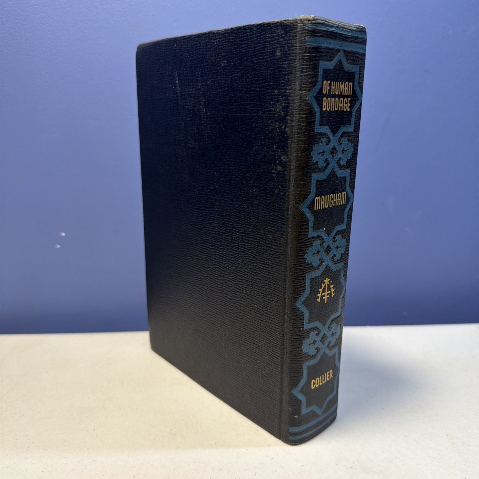 1915 « OF HUMAN BONDAGE » HC book, by W. Somerset Maugham RARE