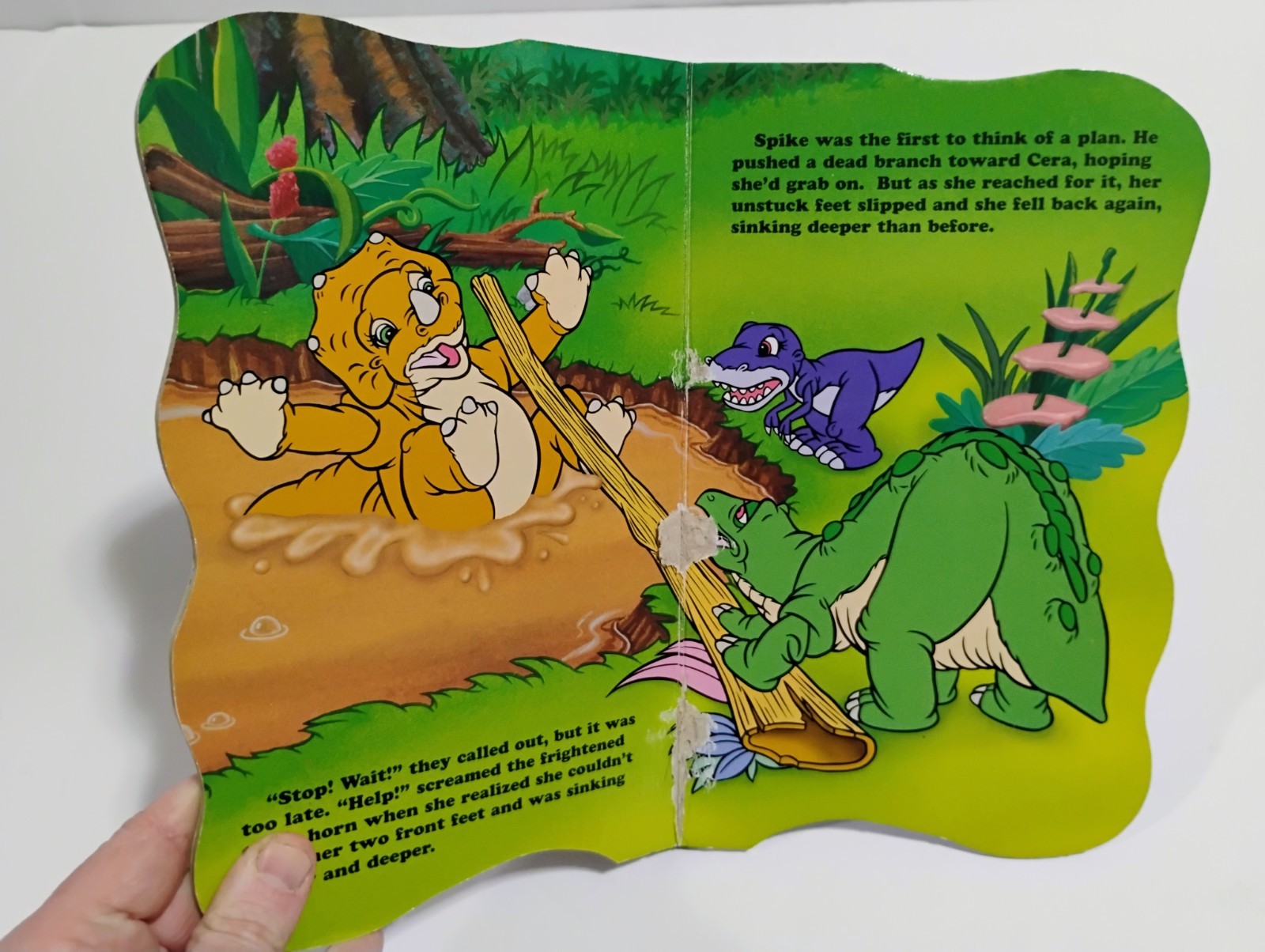 Vintage Bendon Land Before Time Board Books Lot Little Foot Petrie Ducky Sarah