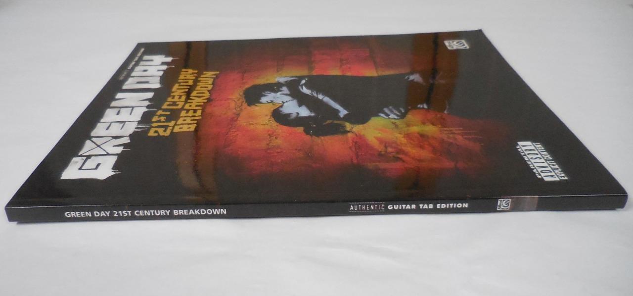 Green Day 21st Century Breakdown Guitar Tab Edition Songbook Sheet Music, EXC