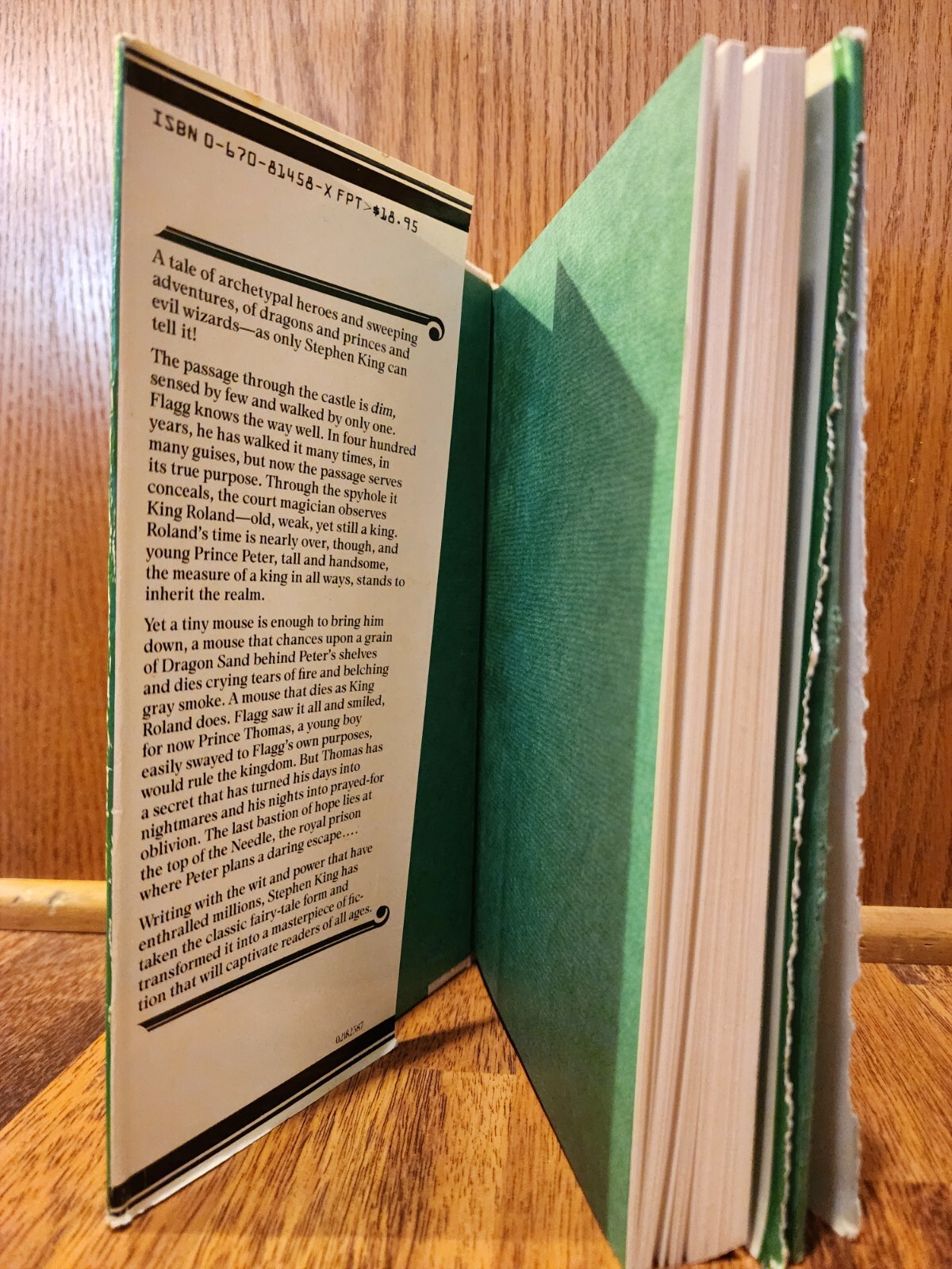 The Eyes of the Dragon, by Stephen King, 1987 First Edition, 1st Print Hardcove1