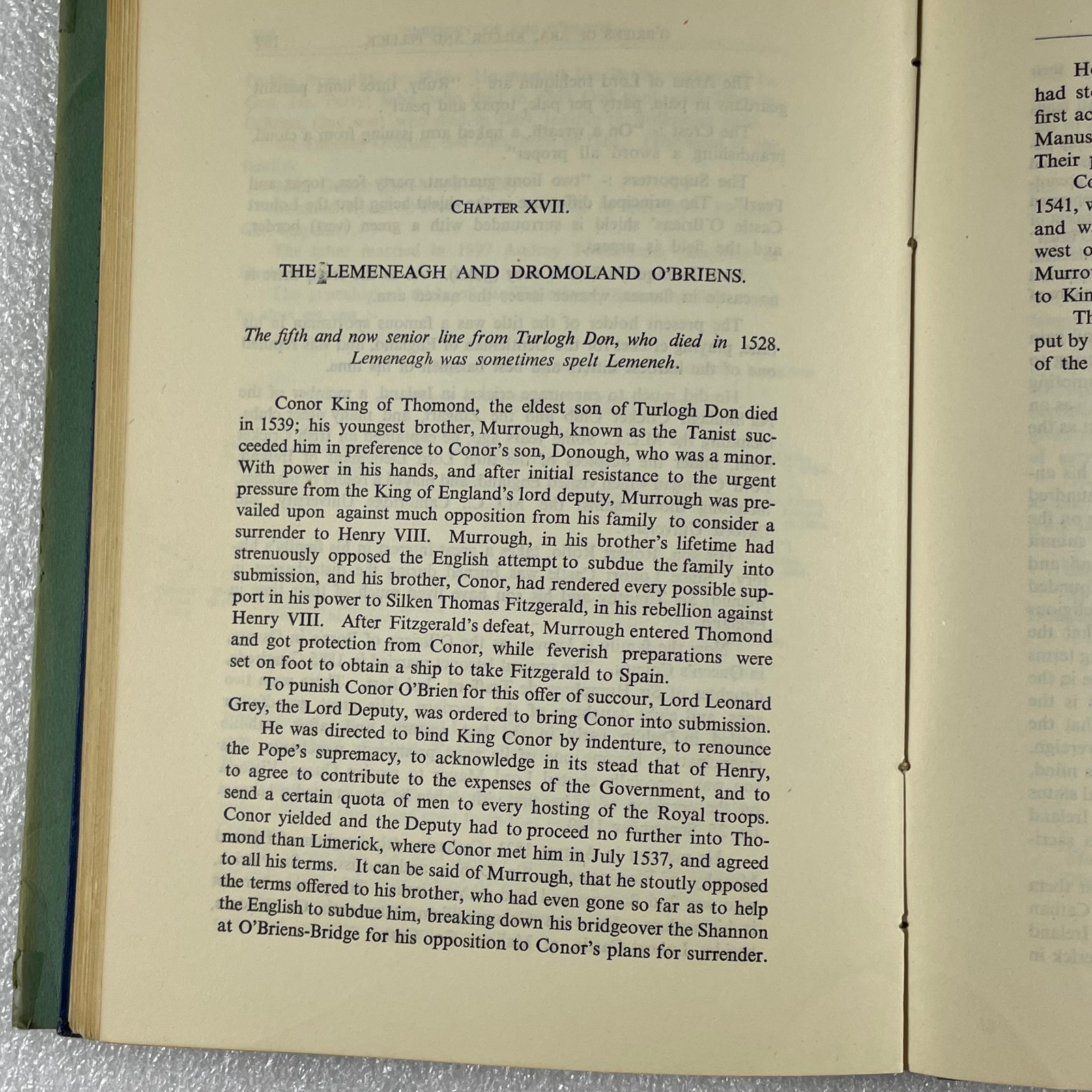 History of the O&rsquo;BRIENS : from Brian Boroimhe A.D. 1000 to 1945 HCDJ illustrated