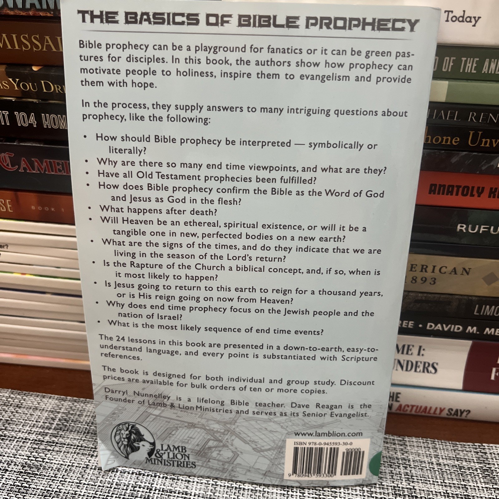 The Basics of Bible Prophecy: Building a Firm Foundation through God&rsquo;s Proph…