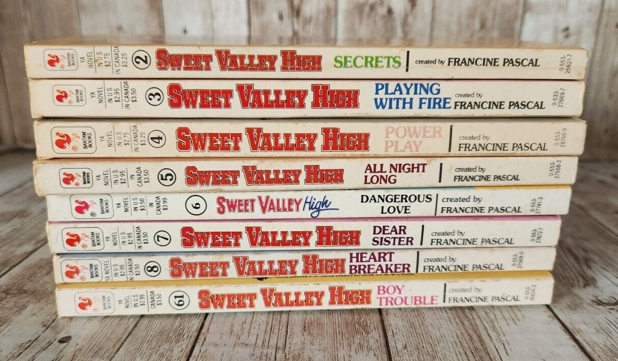 1990&rsquo;s Sweet Valley High Books BUILD YOUR COLLECTION Francine Pascal Paperback