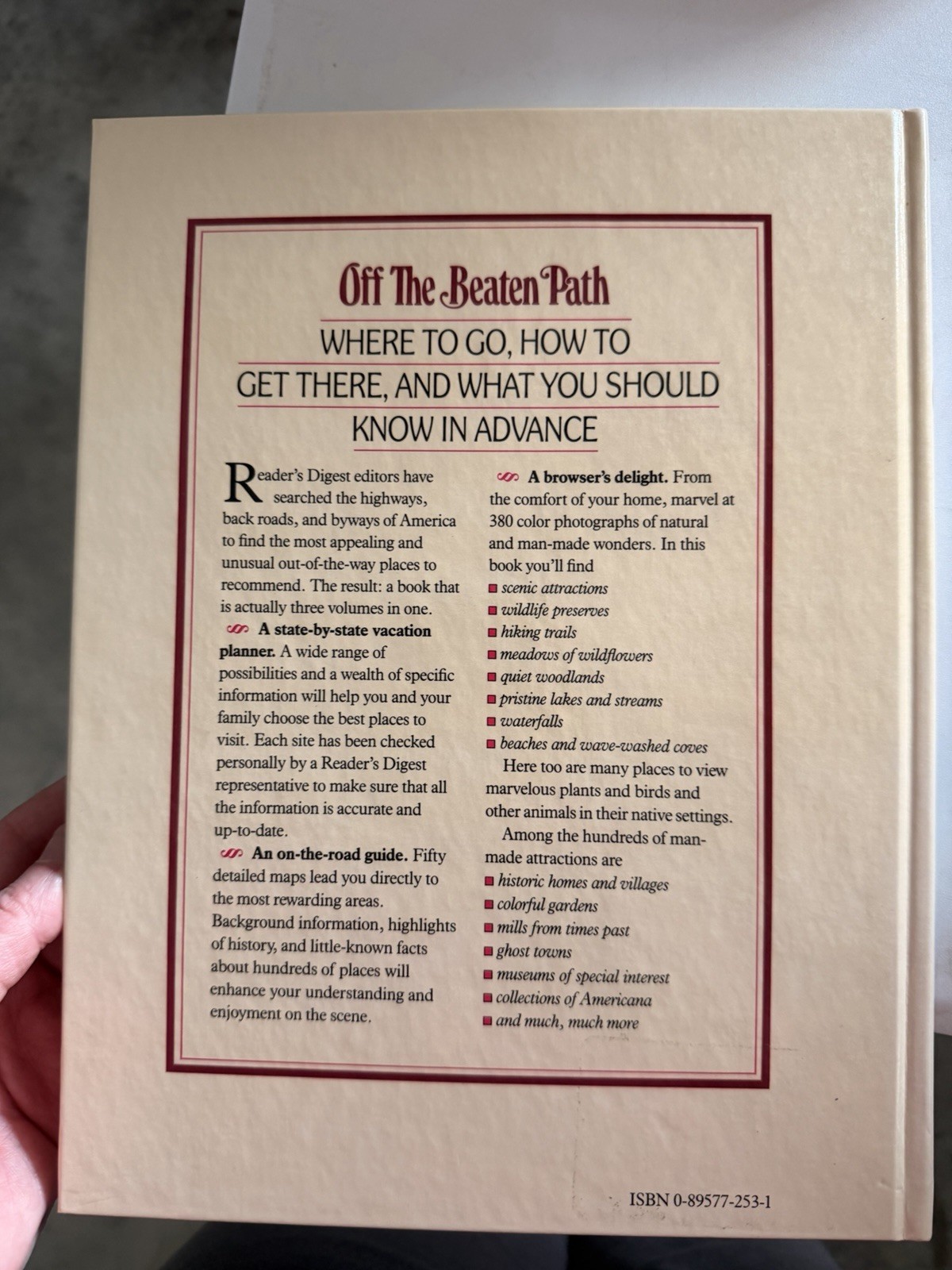Reader&rsquo;s Digest Editors Off The Beaten Path Hardcover Reader&rsquo;s Digest Illustrat…