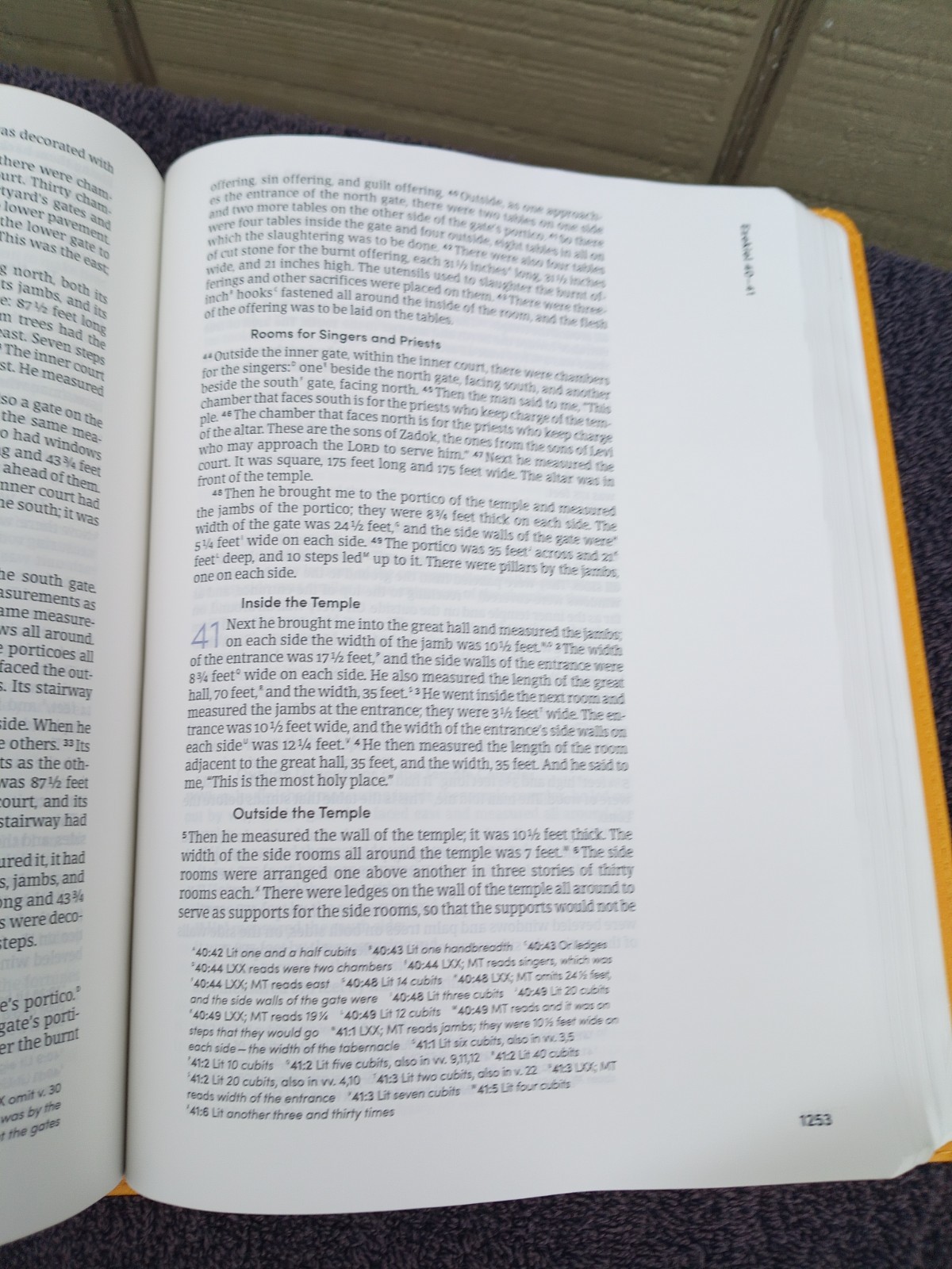 CBS Christian Standard Lifeway Women&rsquo;s Bible Marigold LeatherTouch READ DESCRIPT