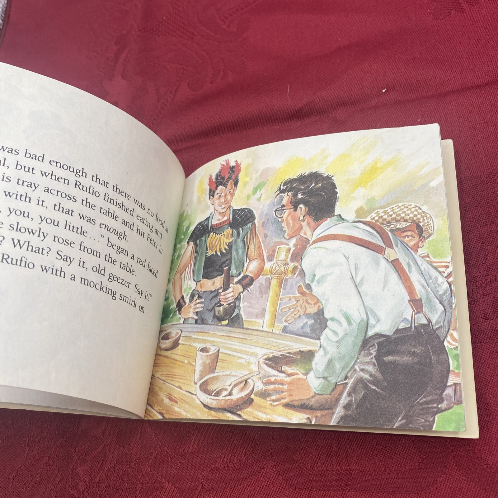 Hook PETER AND THE LOST BOYS (MINI STORYBOOK) By Jim Hart 1991 Paperback