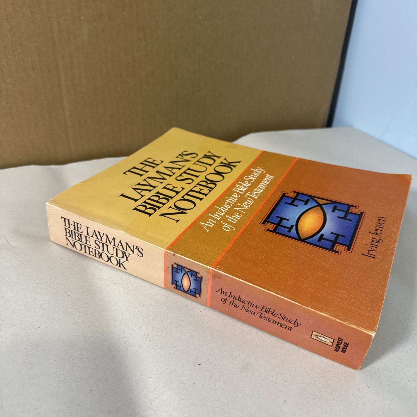 The Layman&rsquo;s Bible Study Notebook by Irving Jensen 1978 Religion Book