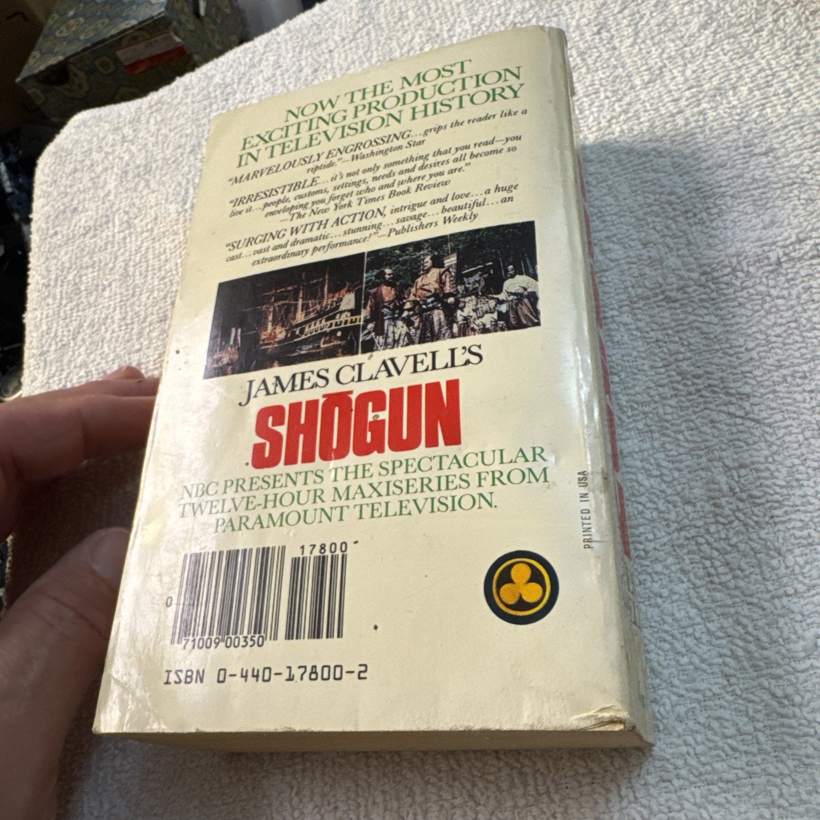 Shogun A Novel of Japan James Clavell Dell Paperback Book ( Read )