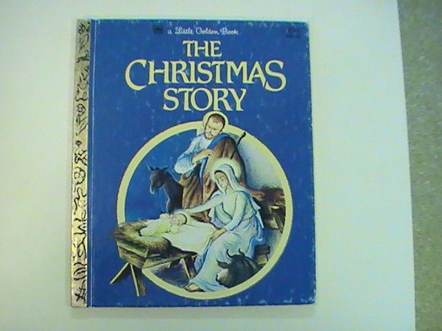 The Christmas Story 1952 Renewed 1980 Little Golden Book version « E » VG+