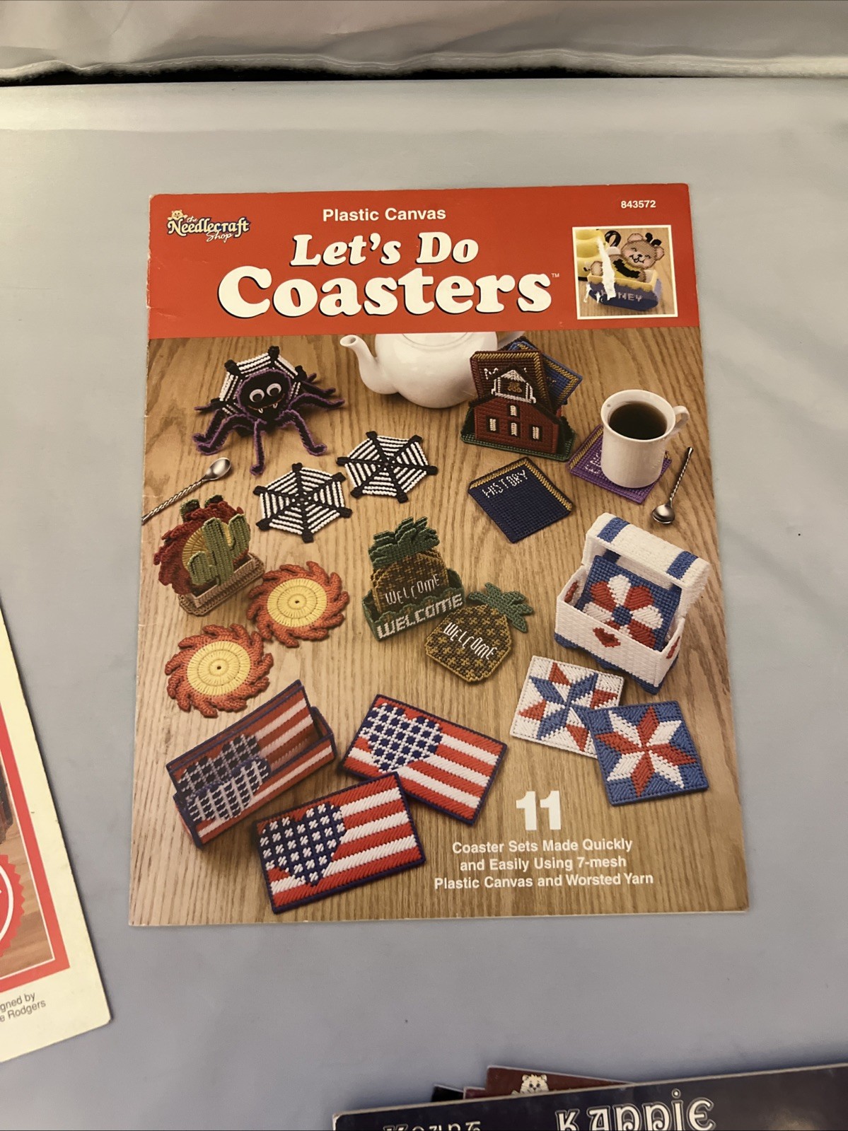 Lot of Craft Books for Making Plastic Canvas Projects Lot of 7 Books See Photos