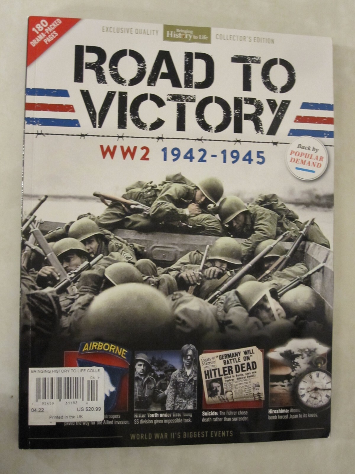 Road to Victory WW2 1942 – 1945, 178 pages, full color illustrations throughout