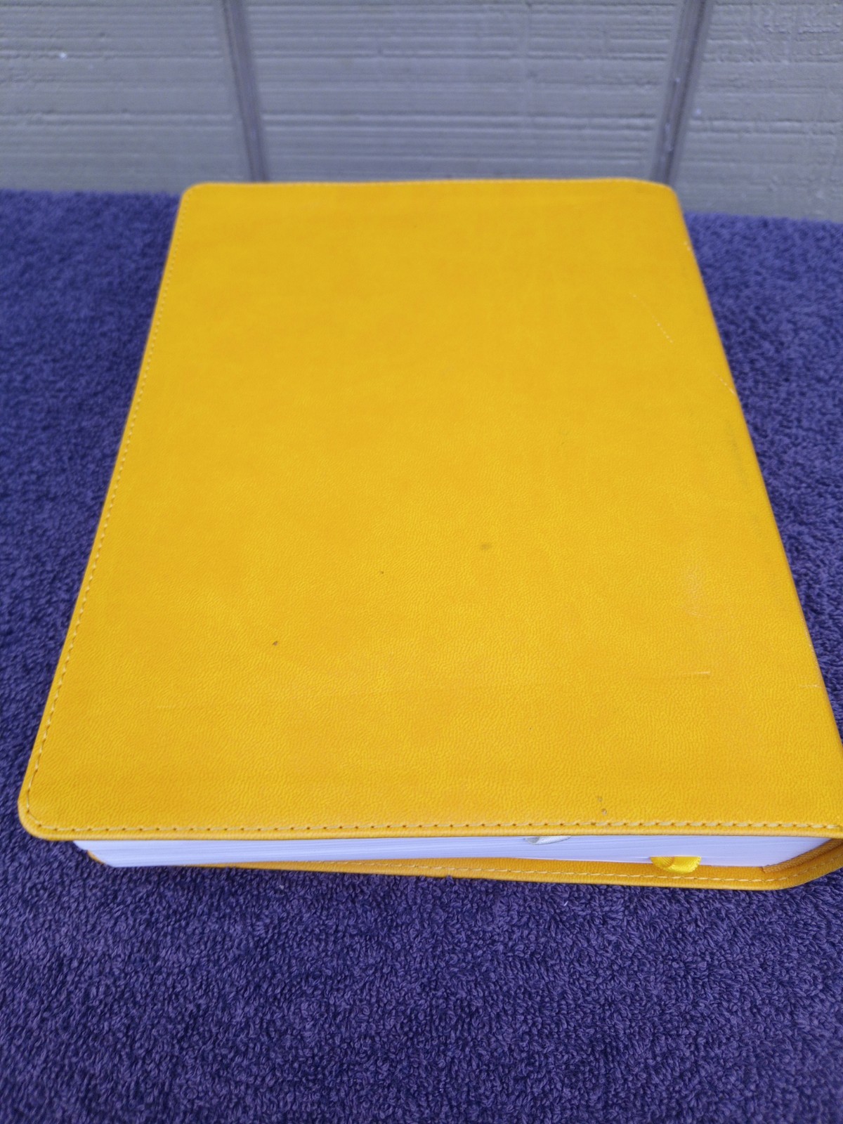 CBS Christian Standard Lifeway Women&rsquo;s Bible Marigold LeatherTouch READ DESCRIPT