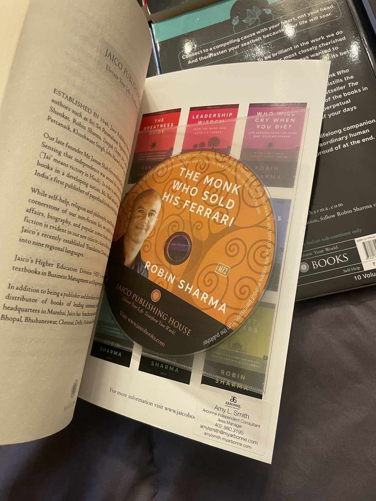 Robin Sharma Collector&rsquo;s Edition 10 Volume Pack The Monk Who Sold His Ferrari