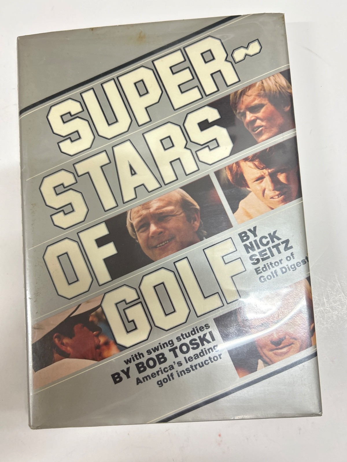 2 Vintage Golf Books « The Swing » 2001 & »Super-Stars of Golf » 1978