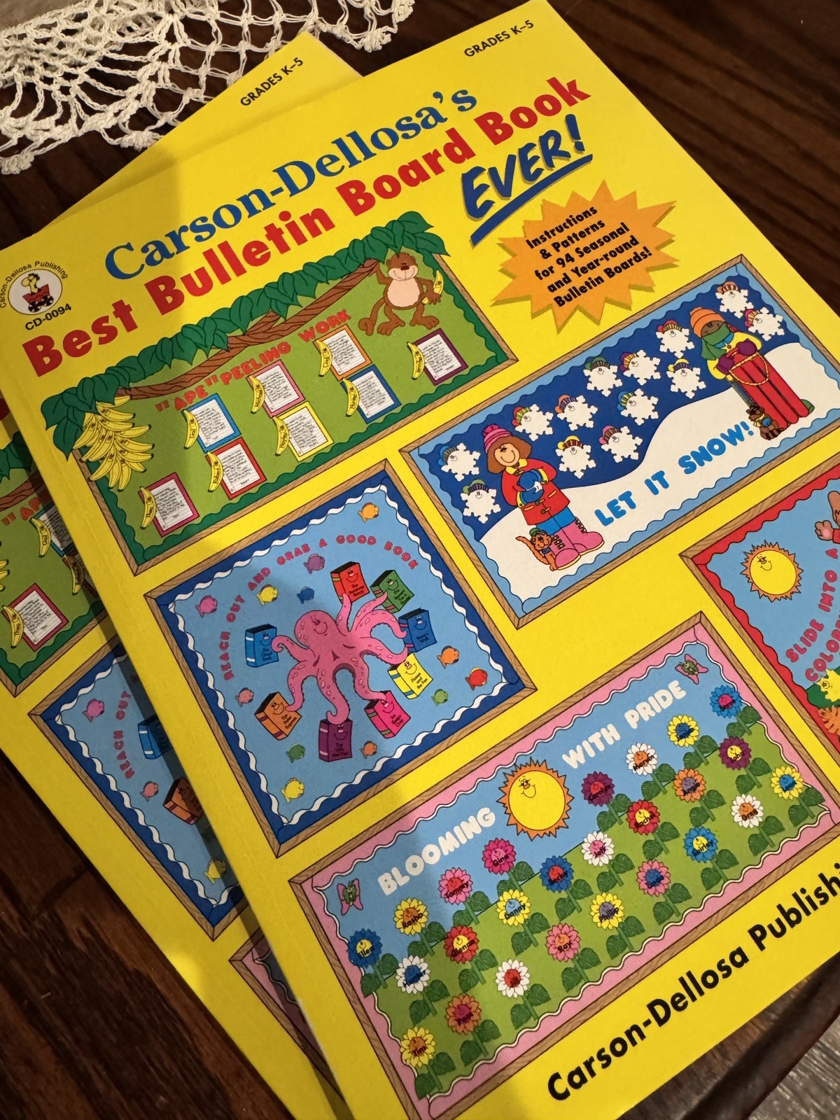 NEW OId Stock Carson-Dellosa&rsquo;s Best Bulletin Board Book Ever, Grades K – 5