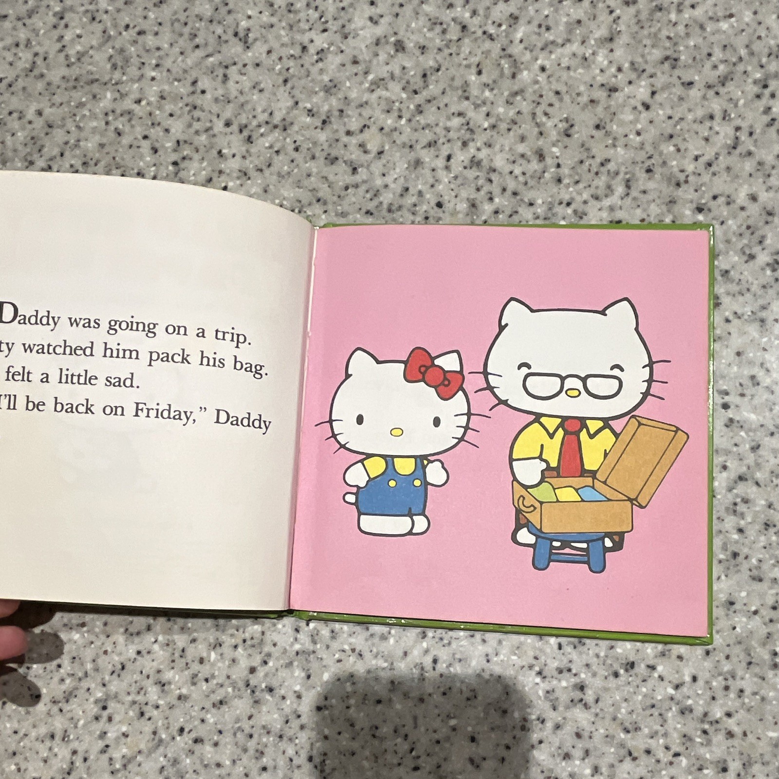 Hello Kitty&rsquo;s Paper Kiss Hardcover Random House Illustrated 1982