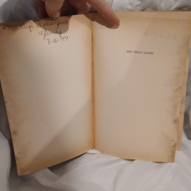 Charles Scribner&rsquo;s Sons The Great Gatsby F. Scott Fitzgerald PB Inscribed Illus
