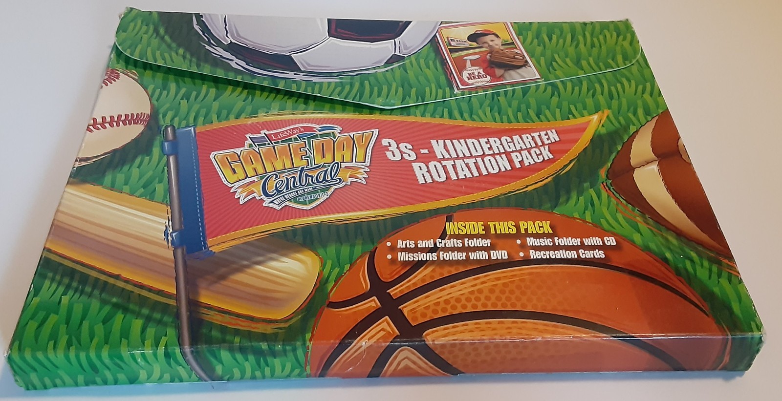 Lifeway&rsquo;s Game Day Central 2007 VBS 3s Kindergarten Rotation Pack DVD/CD/CD-Rom