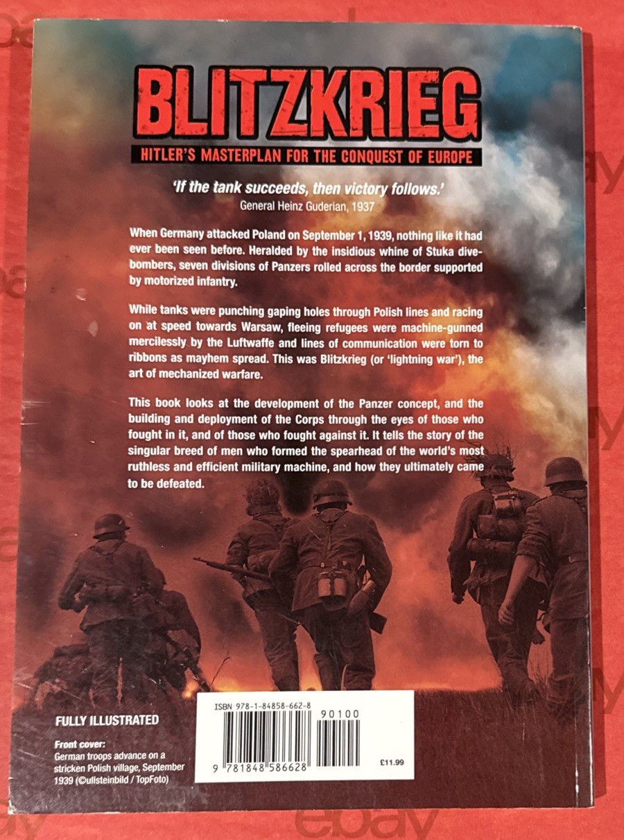 Blitzkrieg: Hitler’s Masterplan For The Conquest Of Europe By Nigel Cawthorne